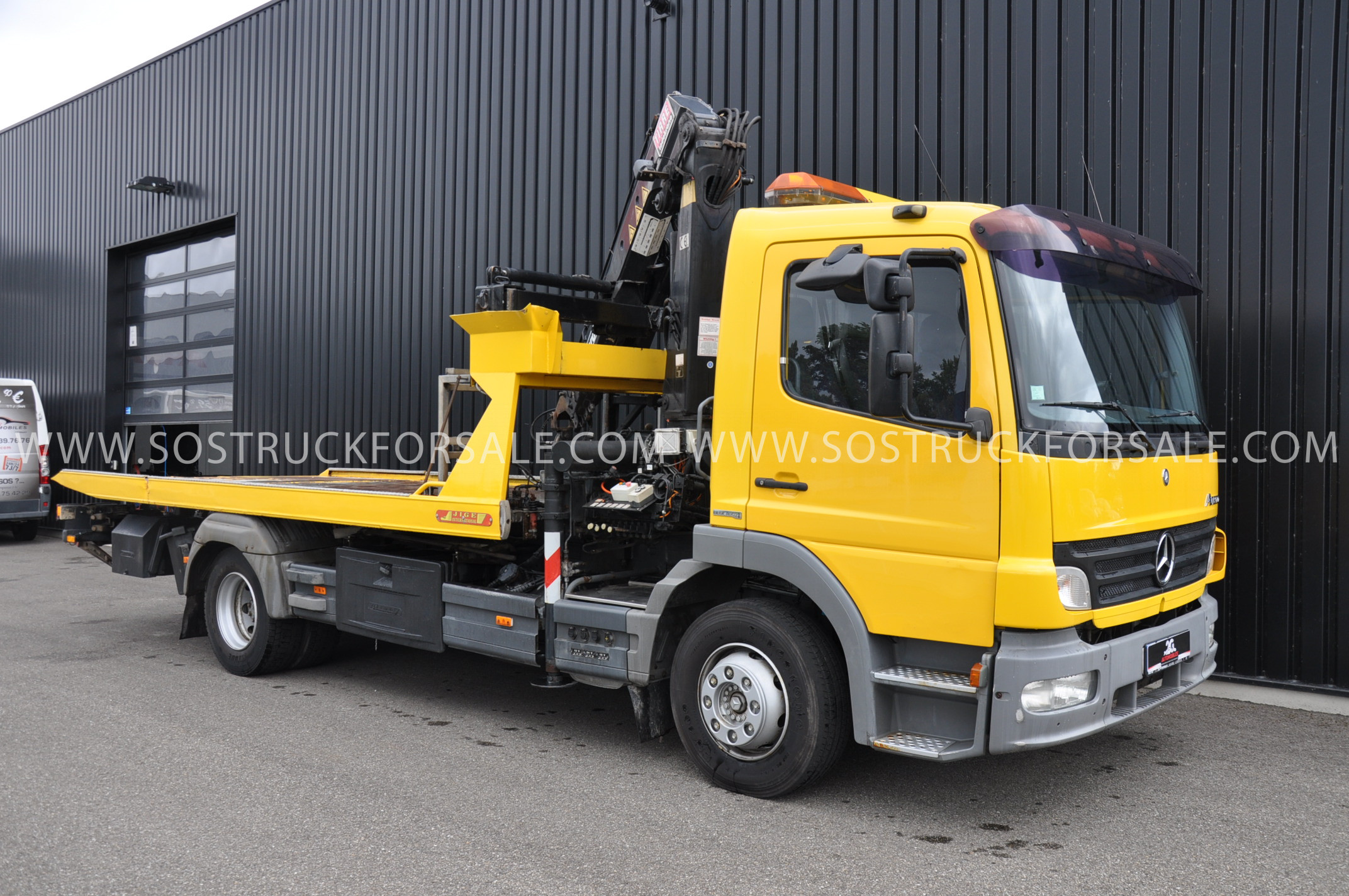 Mercedes Atego 1223 dépanneuse JIGE grue